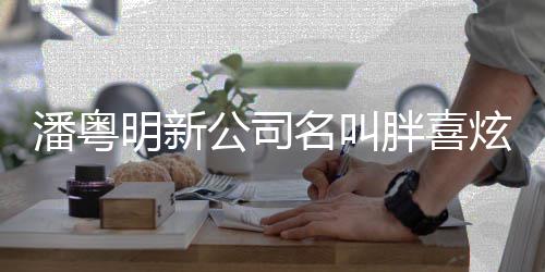 明新名叫炫 0万公司注册资本元潘粤胖喜